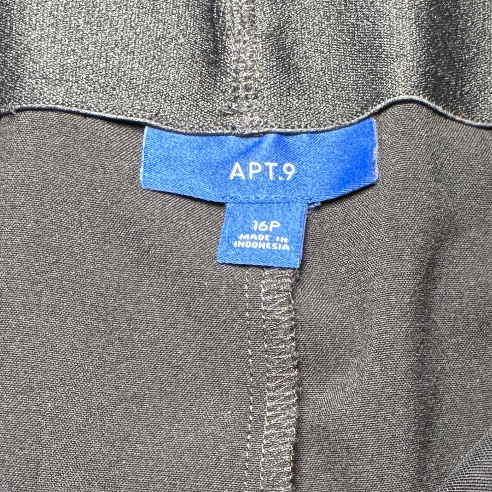 Apt. 9 | Women’s Petite Black Dress Pants Size 16P - Picture 4 of 7